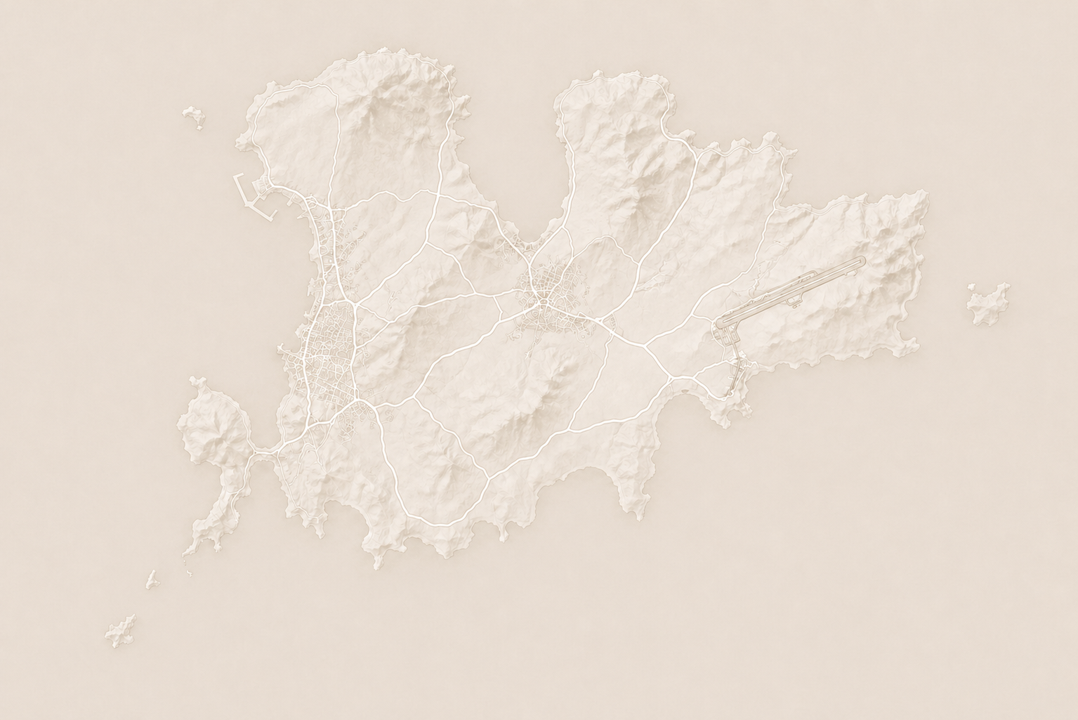 Mykonos Map